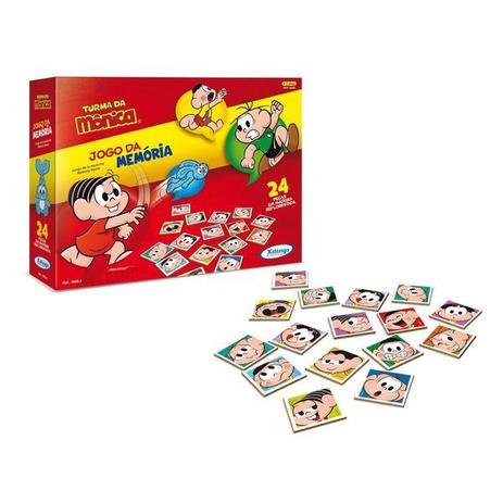 Jogo da Memória Turma da Mônica Xalingo Menor preço em Jogo da Memória Turma da Mônica Xalingo