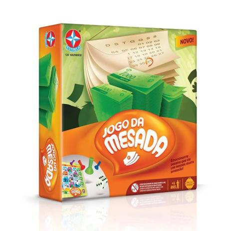 Jogo da Mesada Educação Financeira - Estrela Menor preço em Jogo da Mesada Educação Financeira - Estrela