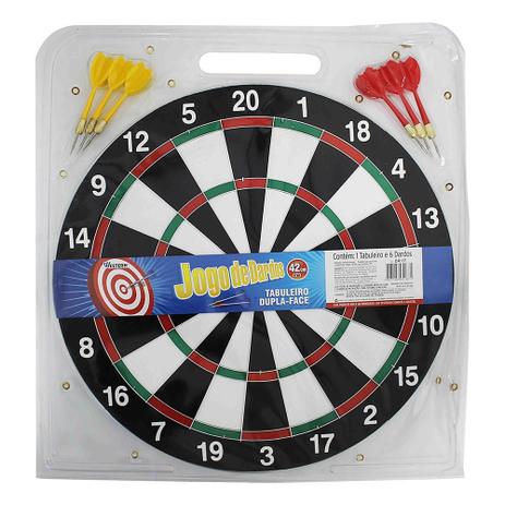 Jogo Dardos 17/42cm Western Menor preço em Jogo Dardos 17/42cm Western