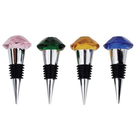 Jogo de 10 tampas em zamac e vidro diamante - 15177 - Dynasty é boa?