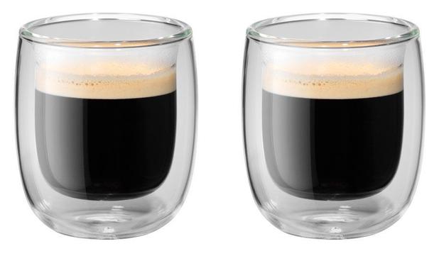 Jogo de 2 copos de parede dupla para café 80 ml - Zwilling Menor preço em Jogo de 2 copos de parede dupla para café 80 ml - Zwilling