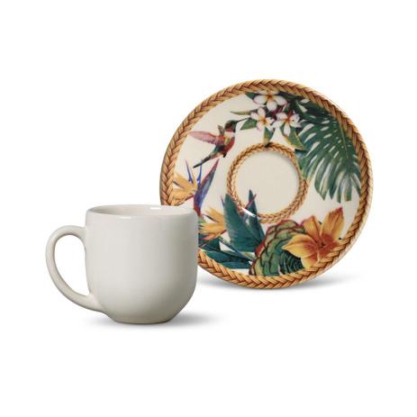 Jogo de 6 Xícaras de Café Porto Brasil Coup Amazônia Menor preço em Jogo de 6 Xícaras de Café Porto Brasil Coup Amazônia