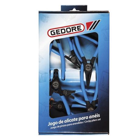 Jogo de Alicate Anel Interno/externo Bico Reto/curvo 5” e 7” 8pçs C8000A-J8 - Gedore Menor preço em Jogo de Alicate Anel Interno/externo Bico Reto/curvo 5” e 7” 8pçs C8000A-J8 - Gedore