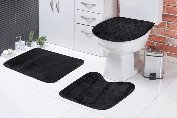 Jogo de banheiro pelucia Clearance