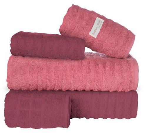 Jogo De Banho Felpudo 5 Pecas jogo de toalha Roxa E Iris gramatura 500g/m2 kit toalha banhão peso 550 gramas - Toalhas Olinda é boa?