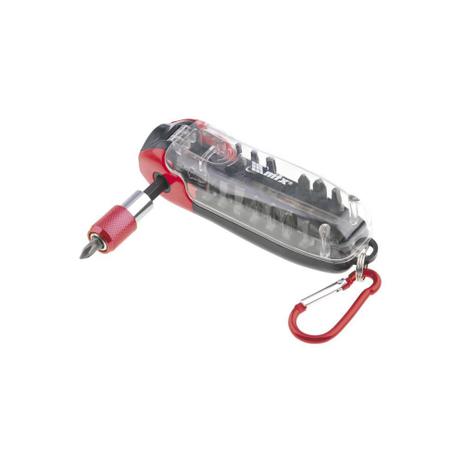 Jogo de Bits E Pontas com Adaptador 65mm com 18 Peças Preto E Vermelho - Mtx Menor preço em Jogo de Bits E Pontas com Adaptador 65mm com 18 Peças Preto E Vermelho - Mtx