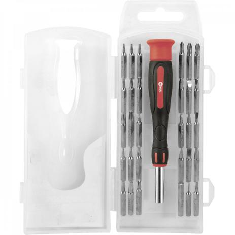 Jogo de bits/ponteiras de precisão com 31 peças encaixe sextavado 5/32” BP 384 Nove54 Menor preço em Jogo de bits/ponteiras de precisão com 31 peças encaixe sextavado 5/32” BP 384 Nove54