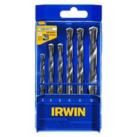 Jogo de Broca para Concreto Standard com 7 peças Irwin Menor preço em Jogo de Broca para Concreto Standard com 7 peças Irwin