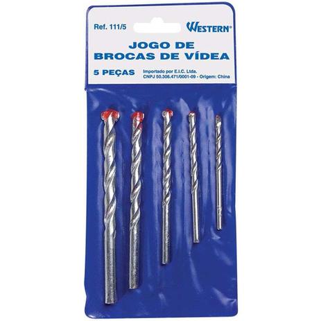 Jogo de broca widea 5pcs western Menor preço em Jogo de broca widea 5pcs western