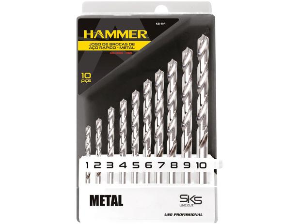 Jogo de Brocas e Bits Hammer 10 peças GYKB10P - com Estojo é ruim? Jogo de Brocas e Bits Hammer 10 peças GYKB10P - com Estojo é boa?