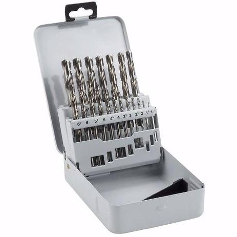 Jogo De Brocas Hss-g 1 A 10mm C/ 19 Peças - Bosch Menor preço em Jogo De Brocas Hss-g 1 A 10mm C/ 19 Peças - Bosch