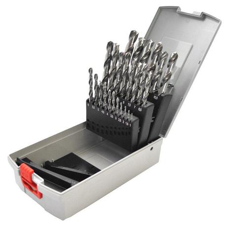 Jogo De Brocas Metal 25 Peças Hss-G 1 A 13 Mm - Bosch Menor preço em Jogo De Brocas Metal 25 Peças Hss-G 1 A 13 Mm - Bosch