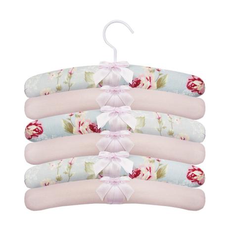 Jogo de Cabides 6pçs Ursa Realeza Floral - Laura baby é boa?