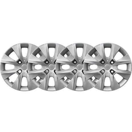 Jogo de Calotas Aro 14 Peugeot 206 207 208 2015 a 2016 4 Peças 410CB-PTA Grid Menor preço em Jogo de Calotas Aro 14 Peugeot 206 207 208 2015 a 2016 4 Peças 410CB-PTA Grid