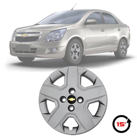 Jogo de Calotas Cobalt 2012 2013 2014 2015 Com Emblema Aro 15 - Grid é boa?