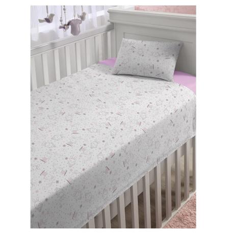 Jogo de Cama 100 Algodão 150 Fios Bebe Mini Menina 1,20m x 1,50m Com 3 Pçs - Lepper é boa?