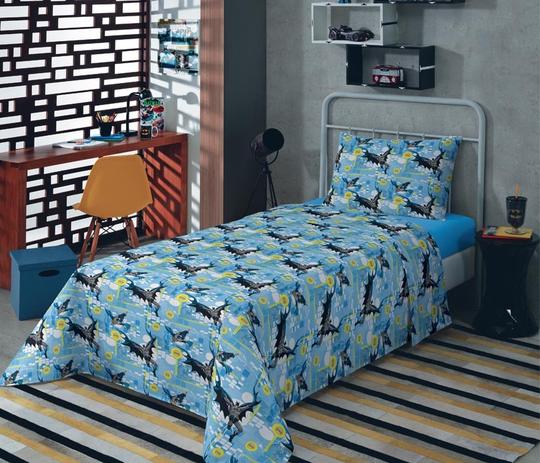 Jogo de Cama Batman Com 2 peças Lepper Menor preço em Jogo de Cama Batman Com 2 peças Lepper