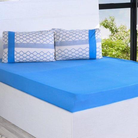 Jogo de Cama Bene Casa Casal 3 peças em Malha Bella Cama Menor preço em Jogo de Cama Bene Casa Casal 3 peças em Malha Bella Cama
