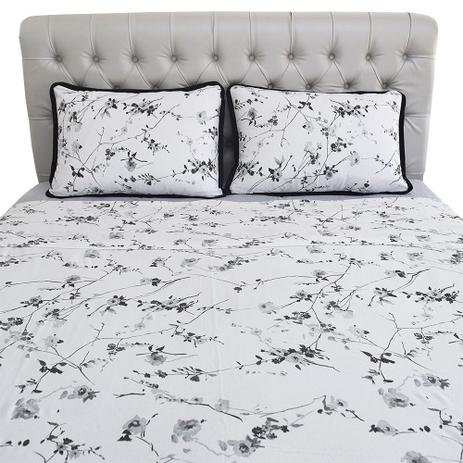 Jogo de Cama Blend Malha King - Black Beauty - Altenburg Menor preço em Jogo de Cama Blend Malha King - Black Beauty - Altenburg