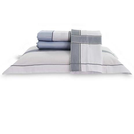 Jogo de Cama Casal 300 Fios Lazio Malk - Casa K Homeware Menor preço em Jogo de Cama Casal 300 Fios Lazio Malk - Casa K Homeware