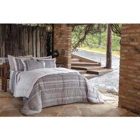 Jogo de Cama Casal 300 fios Satinée Iridium 4 peças Kacyumara Menor preço em Jogo de Cama Casal 300 fios Satinée Iridium 4 peças Kacyumara