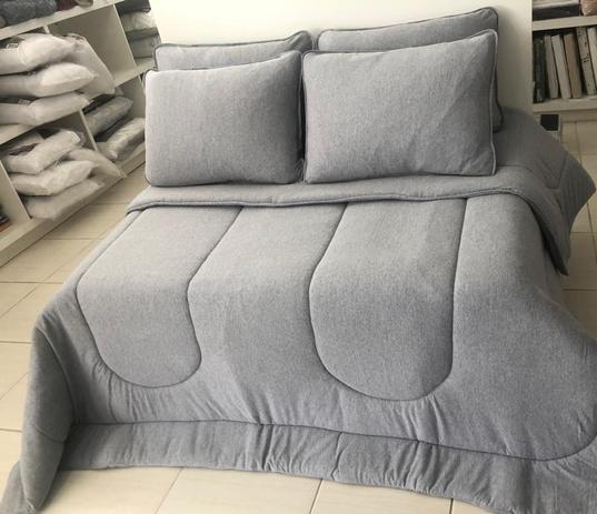 Jogo de cama malha casal Clearance