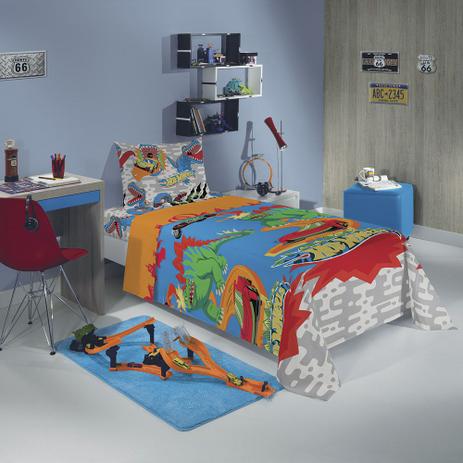 Jogo de Cama Infantil - Hot Wheels - Microfibra - 3 Peças - Lepper Menor preço em Jogo de Cama Infantil - Hot Wheels - Microfibra - 3 Peças - Lepper