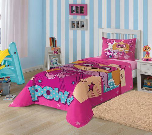 Jogo de Cama Infantil Lepper Patrulha Canina Menina 2 peças Menor preço em Jogo de Cama Infantil Lepper Patrulha Canina Menina 2 peças