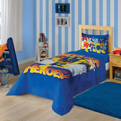 Jogo De Cama Infantil Patrulha Canina Azul 2 Peças Lepper Menor preço em Jogo De Cama Infantil Patrulha Canina Azul 2 Peças Lepper