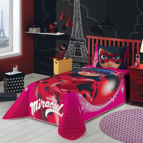 Jogo de Cama Ladybug Miraculous Lepper Solteiro 2 Peças Menor preço em Jogo de Cama Ladybug Miraculous Lepper Solteiro 2 Peças