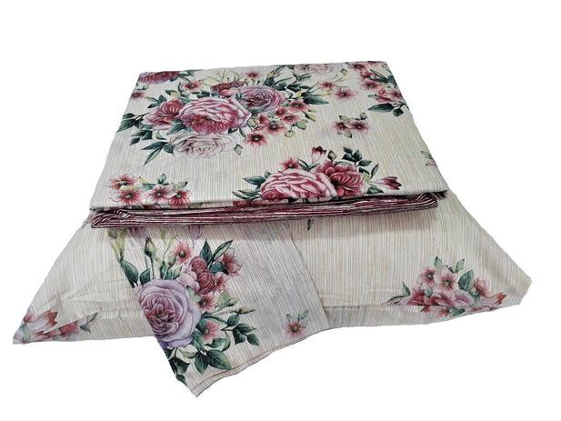 Jogo de Cama Queen 4 Peças Florido Rosa Box Helena Sultan é boa?