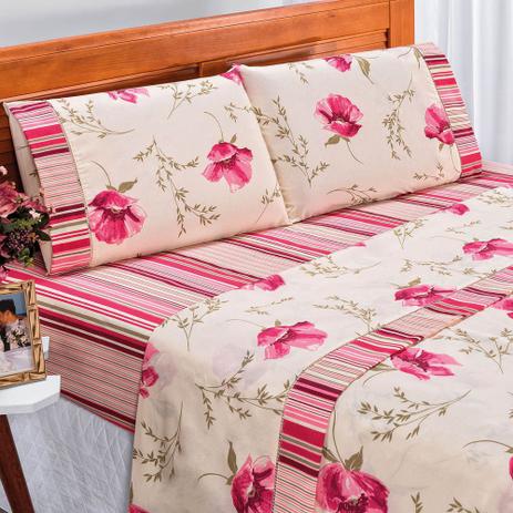 Jogo de Cama Requinte Solteiro Tecido Percal Estampado 180 Fios 3 Peças - Palha Floral - Bia enxovais é ruim? Jogo de Cama Requinte Solteiro Tecido Percal Estampado 180 Fios 3 Peças - Palha Floral - Bia enxovais é boa?