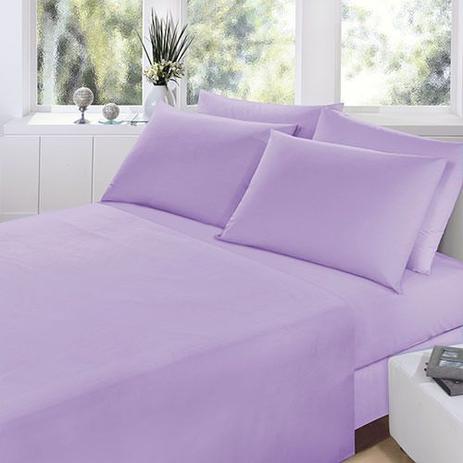 Jogo de Cama Solteiro 3 Peças Cor Lilás Percal 200 Fios - Fassini têxtil é boa?