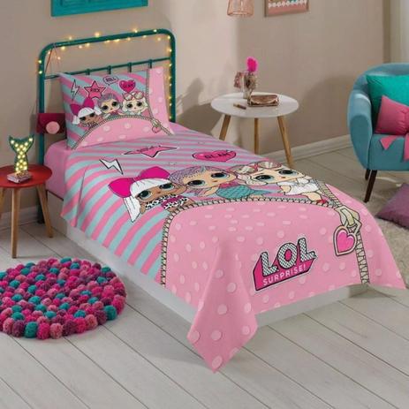 Sábanas Camas De MuÃ±ecas Lol Jogo De Cama Solteiro Infantil Lol