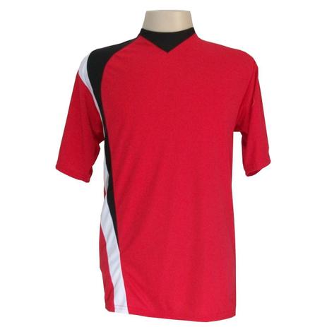 Jogo de Camisa com 14 unidades modelo PSG Vermelho/Preto/Branco + 1 Goleiro + Brindes - Gazza é ruim? Jogo de Camisa com 14 unidades modelo PSG Vermelho/Preto/Branco + 1 Goleiro + Brindes - Gazza é boa?