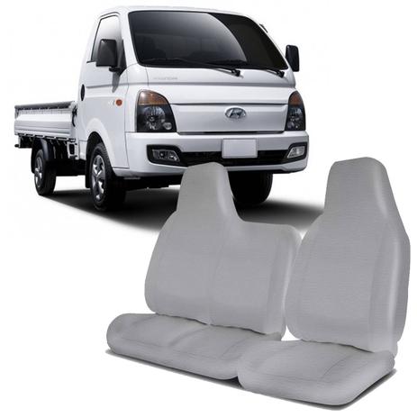 Jogo de Capas para Banco em Courino 100 Impermeável HR Hyundai 2005 a 2016 Fixação Firme Cor Cinza - Plasitap é boa?