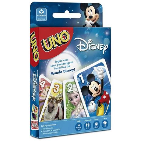 Jogo de Cartas UNO Disney - Copag é boa?