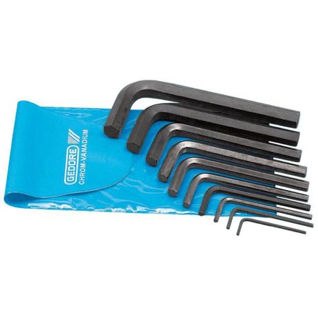 Jogo de Chave Allen Curta de 2 a 10mm com 10 Peças Gedore Menor preço em Jogo de Chave Allen Curta de 2 a 10mm com 10 Peças Gedore