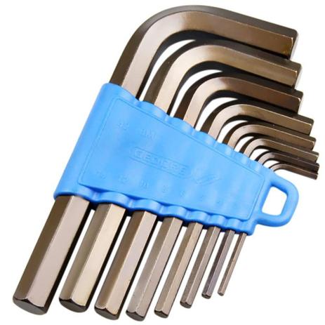 Jogo de Chave Allen Curta de 3 a 14mm com 8 Peças Gedore Menor preço em Jogo de Chave Allen Curta de 3 a 14mm com 8 Peças Gedore