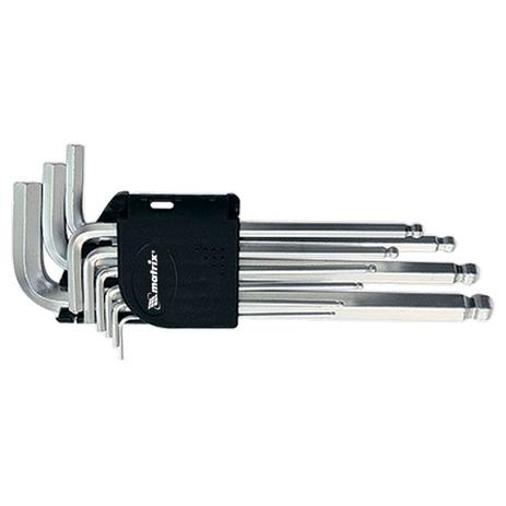 Jogo de Chave Allen Longa 09 Peças 5a10MM - 112339 - Mtx Menor preço em Jogo de Chave Allen Longa 09 Peças 5a10MM - 112339 - Mtx