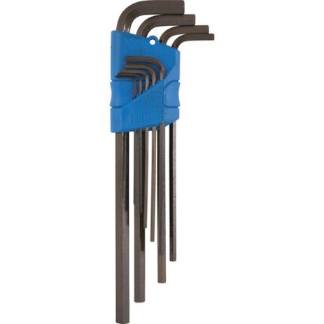 Jogo de chave allen longas 1,5 mm a 10 mm com 9 peças - 42L-9M - Gedore Menor preço em Jogo de chave allen longas 1,5 mm a 10 mm com 9 peças - 42L-9M - Gedore