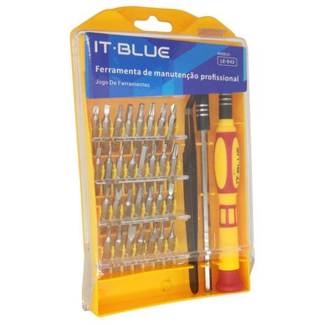 Jogo De Chave Portátil Ferramenta Para Manutenção 30 Peças - IT-BLUE Menor preço em Jogo De Chave Portátil Ferramenta Para Manutenção 30 Peças - IT-BLUE