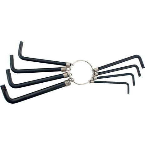 Jogo de Chave Torx T10 - T50 Oxidado com Argola 9 Peças - Sparta Menor preço em Jogo de Chave Torx T10 - T50 Oxidado com Argola 9 Peças - Sparta