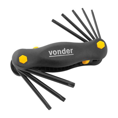 Jogo de Chave Vonder Hexalobular T09 T40 CRV com Suporte é boa?