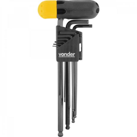 Jogo de chaves allen 15 mm a 10 mm longas abauladas com 10 peças Vonder Preto é ruim? Jogo de chaves allen 15 mm a 10 mm longas abauladas com 10 peças Vonder Preto é boa?