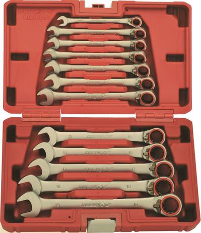 Jogo de Chaves Combinada com Catraca Reversível - 8 a 19 mm ( 12 PCS) - Robust Menor preço em Jogo de Chaves Combinada com Catraca Reversível - 8 a 19 mm ( 12 PCS) - Robust