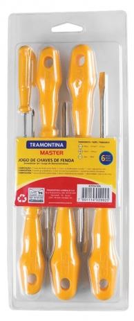Jogo De Chaves De Fenda 6 Peças Yellow - Tramontina é boa?