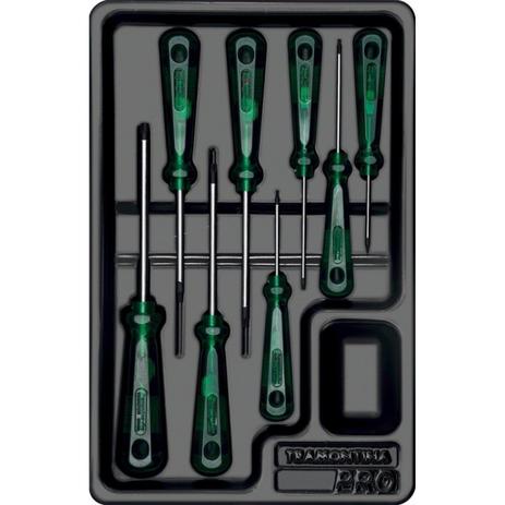 Jogo de Chaves Trafix Com Cabo 8 Peças Tramontina PRO Menor preço em Jogo de Chaves Trafix Com Cabo 8 Peças Tramontina PRO