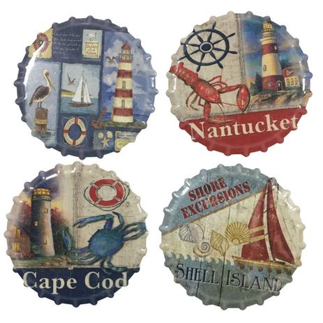Jogo De Coaster Deep Sea 4 Pecas Em Ceramica D10,8Cm - 24253 - Dynasty é boa?