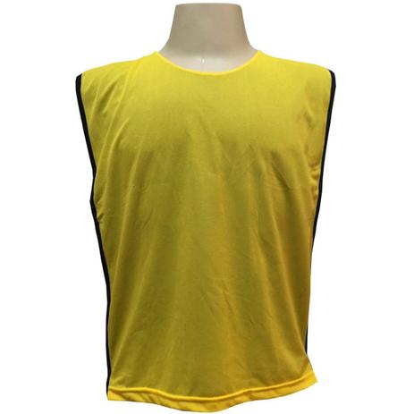 Jogo de Coletes Dupla Face 10 Unidades na cor Amarelo/Preto - Kanga sport Menor preço em Jogo de Coletes Dupla Face 10 Unidades na cor Amarelo/Preto - Kanga sport